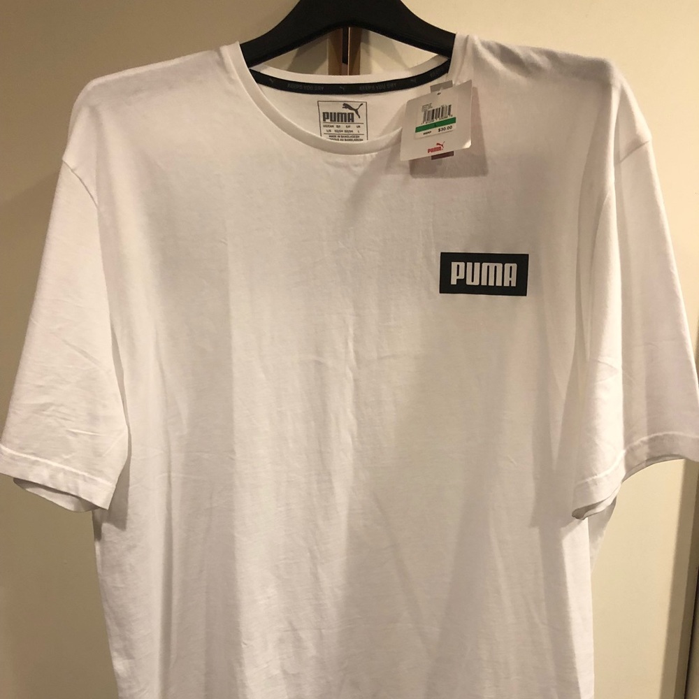 PUMA Rebel White TSirt